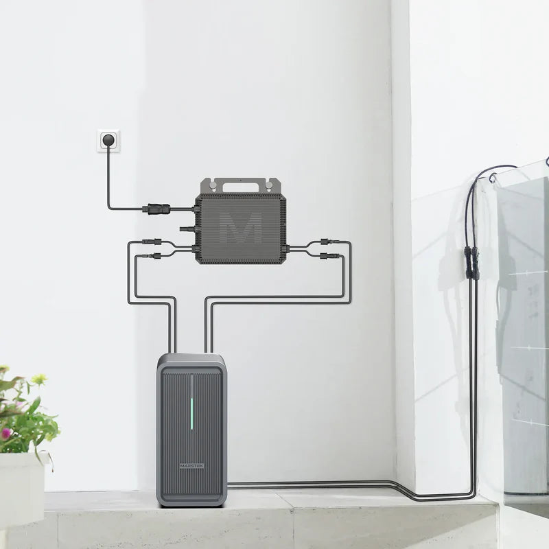 Marstek MST-MI0800 Mikrowechselrichter für Balkonkraftwerk 2000w